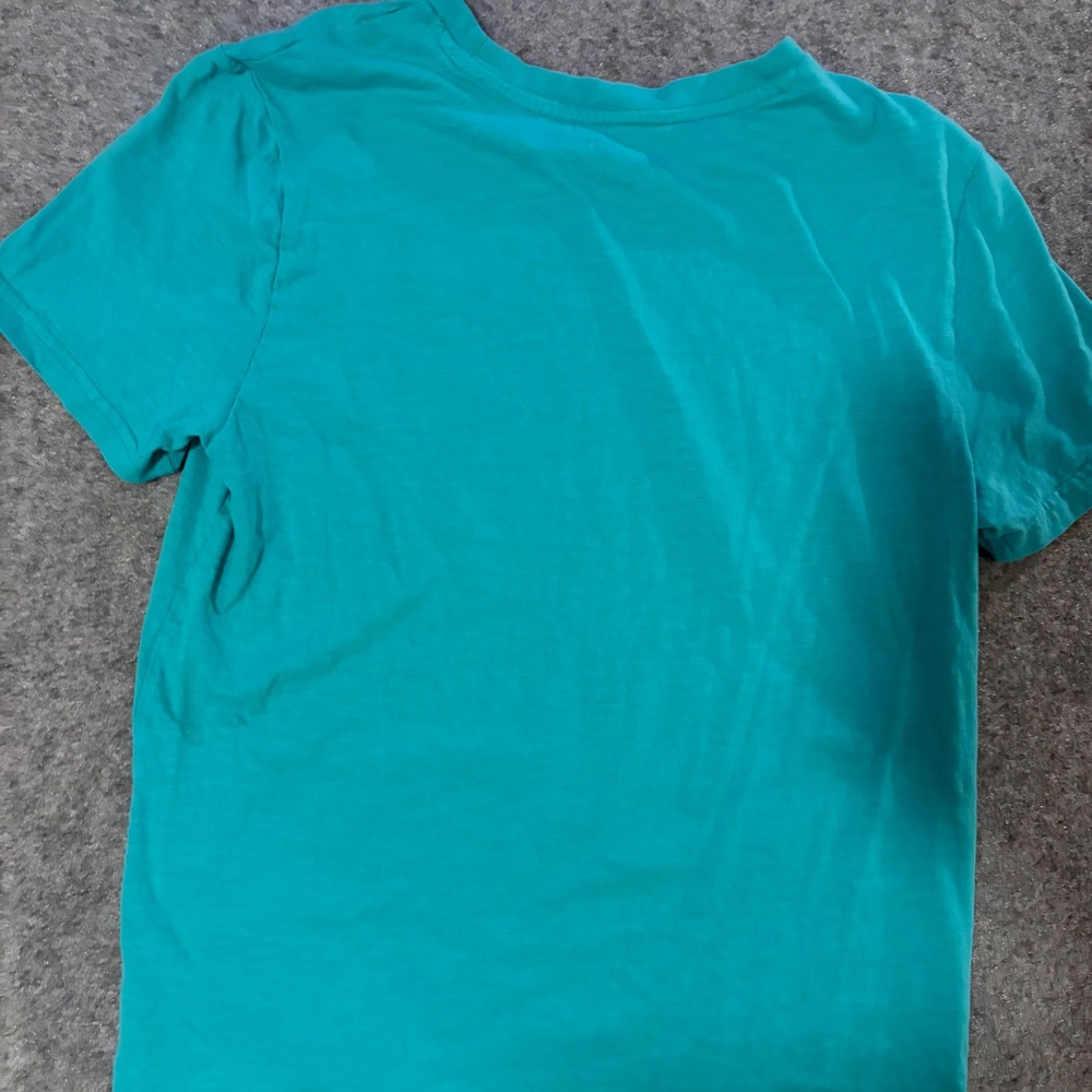 US Polo Assn T Shirt Kids XL 14-16 Teal Short Sleeve Embroidered Logo Tee - Picture 6 of 9